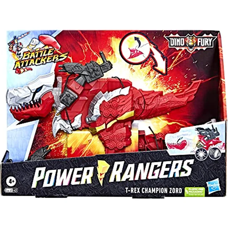Hasbro PRG DNF BA RED ZORD - F22645L0 – Bild 10