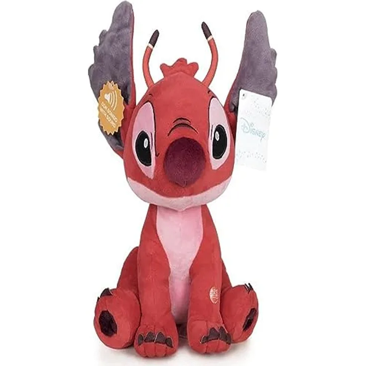DISNEY 105692 Does not Apply Peluche Leroy Stitch Soft sonido 30cm, Multicolour, One Size