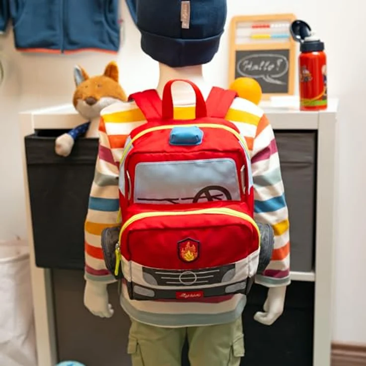 sigikid 25251 Rucksack Feuerwehrauto – Bild 4