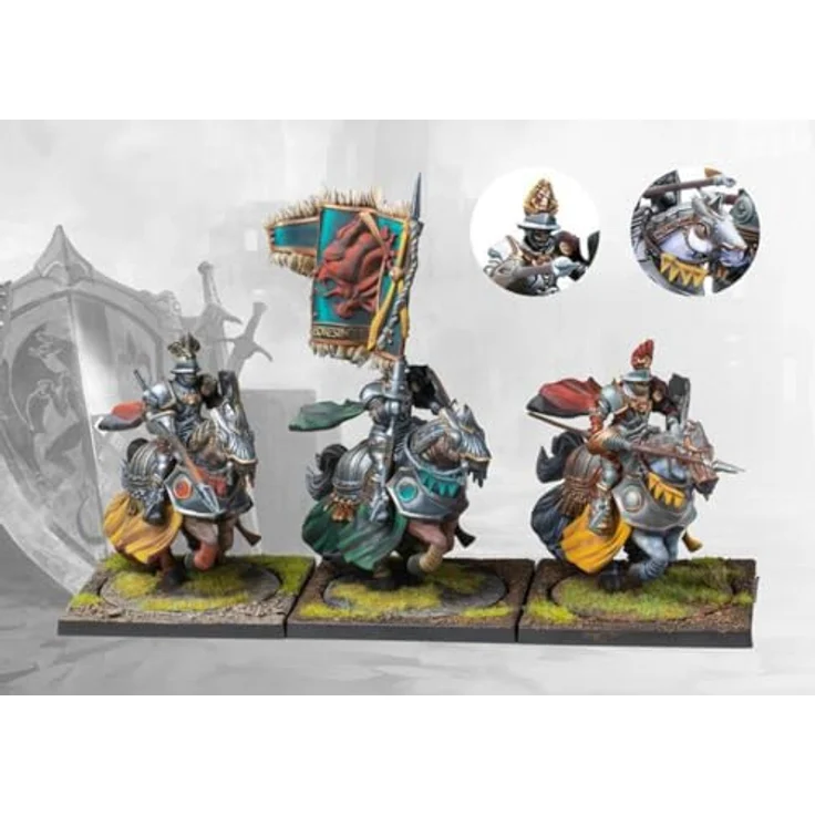 Para Bellum Wargames Hundred Kingdoms: Household Knights, Zubehör für Brettspiele, 1 Stück, für Erwachsene – Bild 2