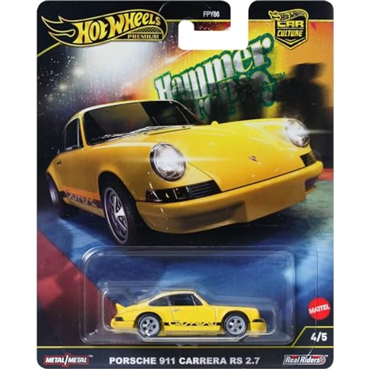 Mattel® Hot Wheels Porsche 911 Carrera RS 2.7, Spielzeug-Auto im Maßstab 1:64 für Sammler und Enthusiasten – Bild 6