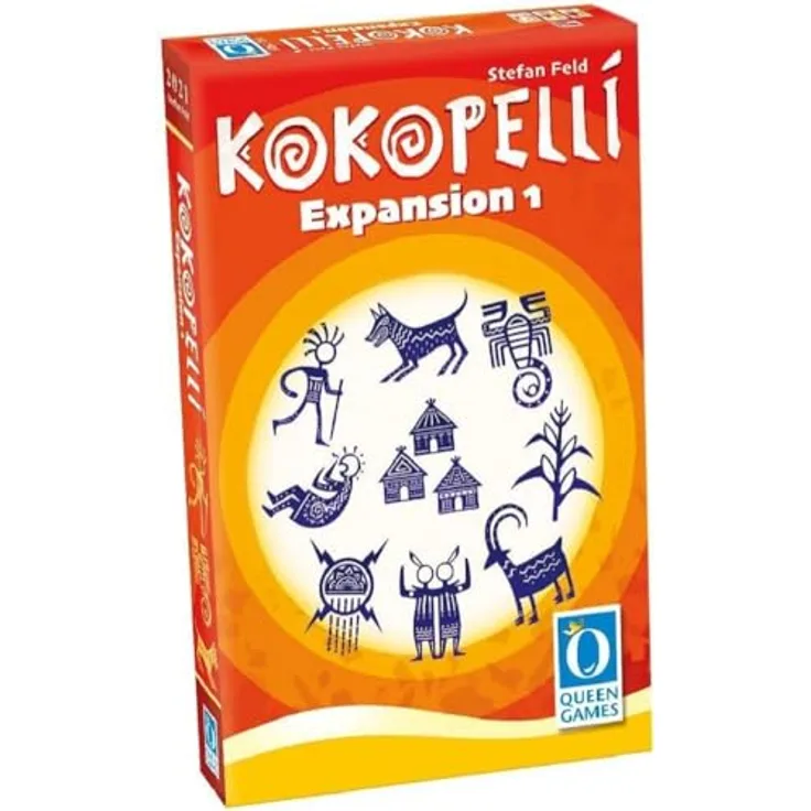 Queen Games Kokopelli Expansion 1 US, Brettspiel in englischer Sprache