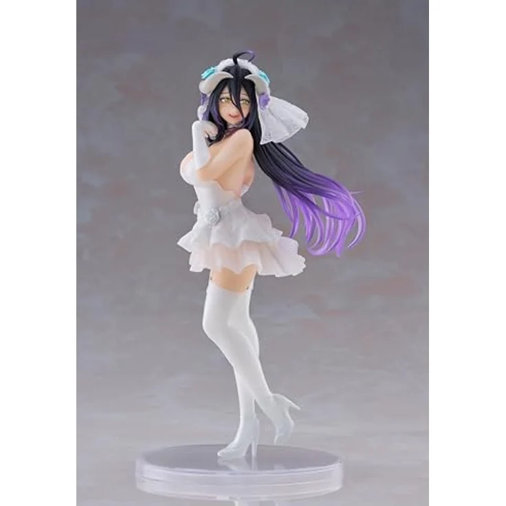 Taito Overlord Coreful Figure Albedo (Wedding Ver.), Sammelfigur mit Standfuß, offizielles Lizenzprodukt – Bild 2