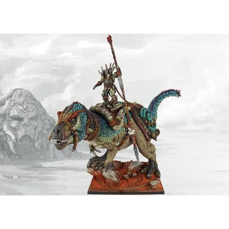 Para Bellum Wargames Wadrhun: Apex Predator, Sammelfigur mit Reiter und alternativer Skulptur des Räuber-Charakters