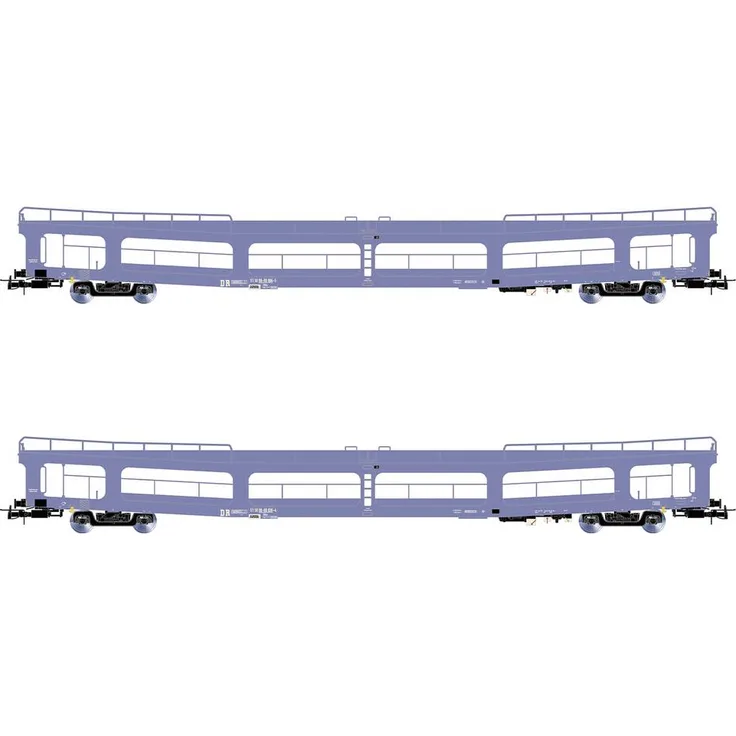 Rivarossi HR4421, Autotransporter AC, Epoche IV, Länge 606 mm, Metallspritzguss-Fahrwerk, Kunststoffgehäuse, Deutschland
