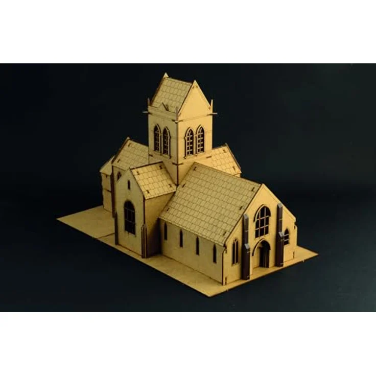 Italeri 6199 1:72 Battle of Normandy St.-Mère-Église - Modellbau, Bausatz, Standmodellbau, Basteln, Hobby, Kleben, Plastikbausatz, detailgetreu – Bild 4