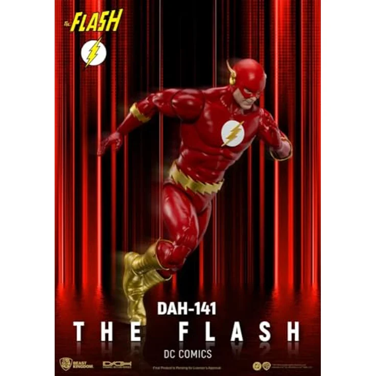Beast Kingdom Toys DC Comics Actionfigur The Flash, 20 cm mit Austausch- und Zubehörteilen in bedruckter Box – Bild 2