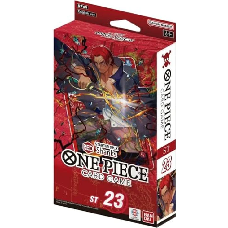 Bandai One Piece Card Game ST23 RED Shanks Starter Deck, Sammelkarten, Englisch – Bild 2