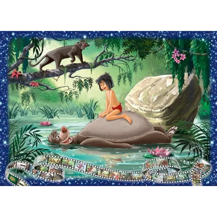 Ravensburger Puzzle 12000318 - Das Dschungelbuch - 1000 Teile Puzzle für Erwachsene und Kinder ab 14 Jahren, Disney Puzzle, Disney Geschenke, bunte Landschaftsmotive – Bild 1