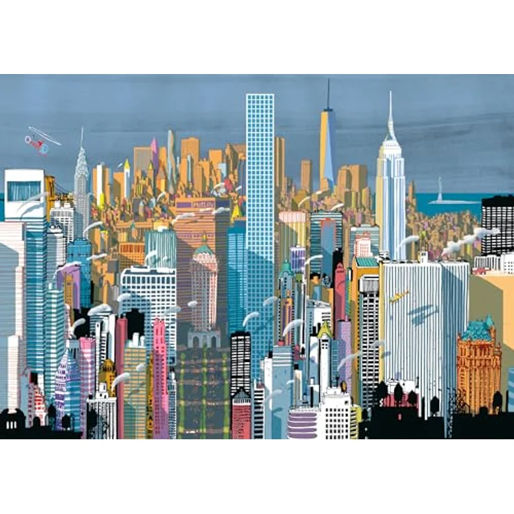 Ravensburger Puzzle 12000784 - I am New York - 1000 Teile Puzzle für Erwachsene und Kinder ab 14 Jahren, Stadt-Puzzle New York, Qualitätsmerkmale: handgefertigte Stanzmesser, reflexfreies Puzzlebild, recycelte Pappe – Bild 1