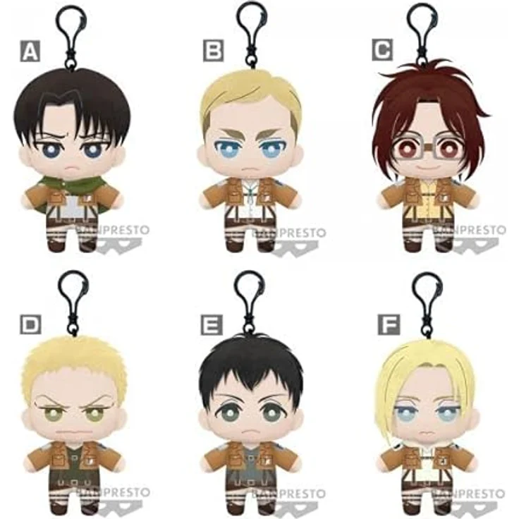 Banpresto, Babymobile, L'ATTAQUE DES TITANS - Tomonui Plush Series 2 - Assort. 9 Peluche 15cm – Bild 2