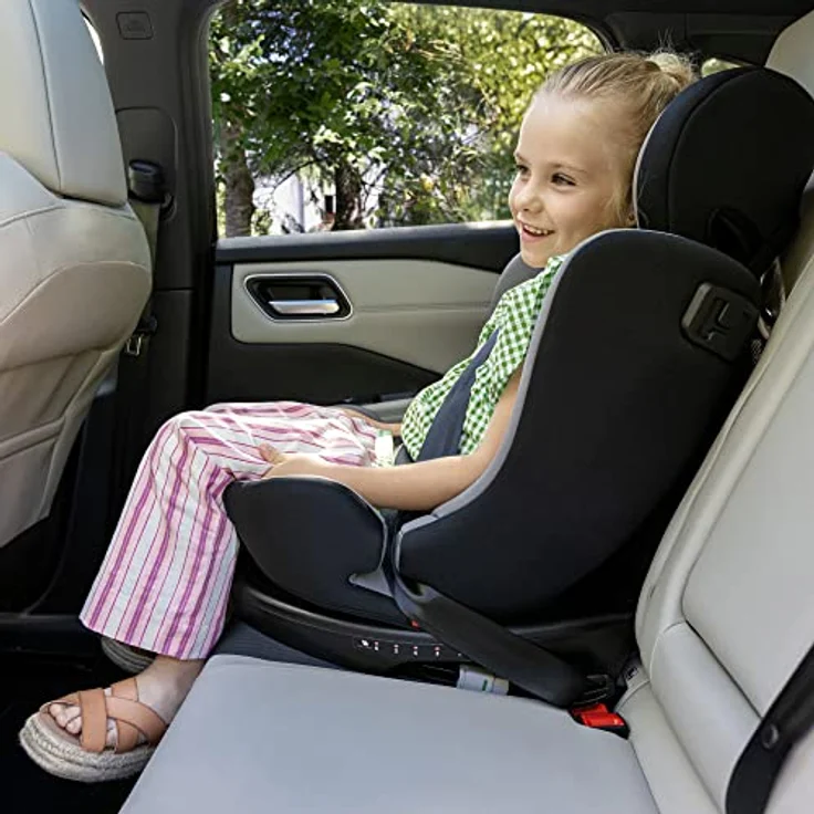 Bebeconfort EvolveFix i-Size, um 360° drehbarer Kindersitz, Kindersitz der Gruppe 0 1 2 3, ISOFIX-Kindersitz, ab Geburt bis zu 12 Jahren, bis zu 36 kg, 40-150 cm, Black Mist – Bild 12