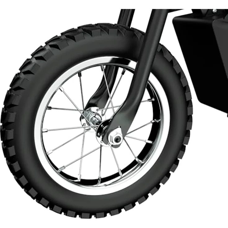 Razor Dirt Rocket MX125 Black+, Elektrisches Dirtbike für Kinder ab 7 Jahren, 10,8-V-Lithium-Akku, 8 mph maximale Geschwindigkeit – Bild 3