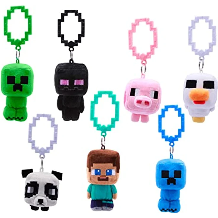 Minecraft Rucksack-Anhänger aus Plüsch – Bild 2