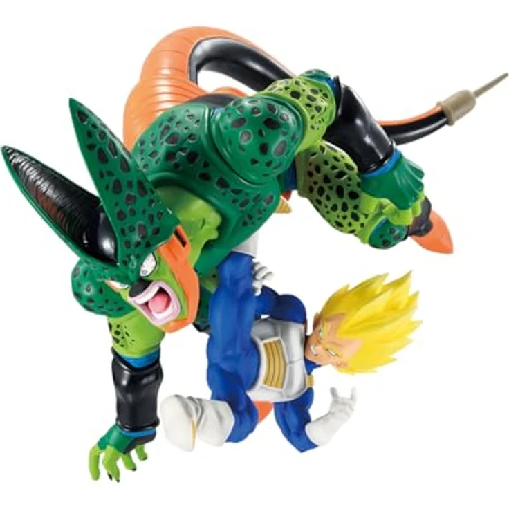 Banpresto Dragon Ball - Vegeta vs Cell Ichibansho, limitierte PVC-Statikfigur in hochwertiger Verarbeitung – Bild 1