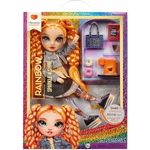 MGA ENTERTAINMENT Babypuppe Rainbow High Sparkle & Shine Fashion Doll - Clementine