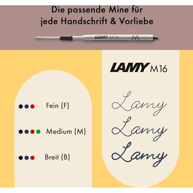 LAMY Füllfederhalter Kugelschreiber safari rot Schreibfarbe blau – Bild 5