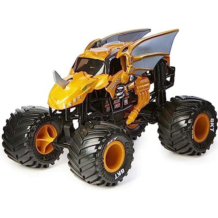 Monster Jam, offizieller Bakugan Dragonoid Monster Truck, Druckguss-Fahrzeug zum Sammeln im Maßstab 1:24, Kinderspielzeug für Jungen – Bild 3