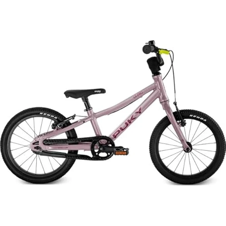 PUKY LS-Pro 16'' Alu Kinderfahrrad, leicht mit Gabelfederung, Pearl Pink – Bild 1