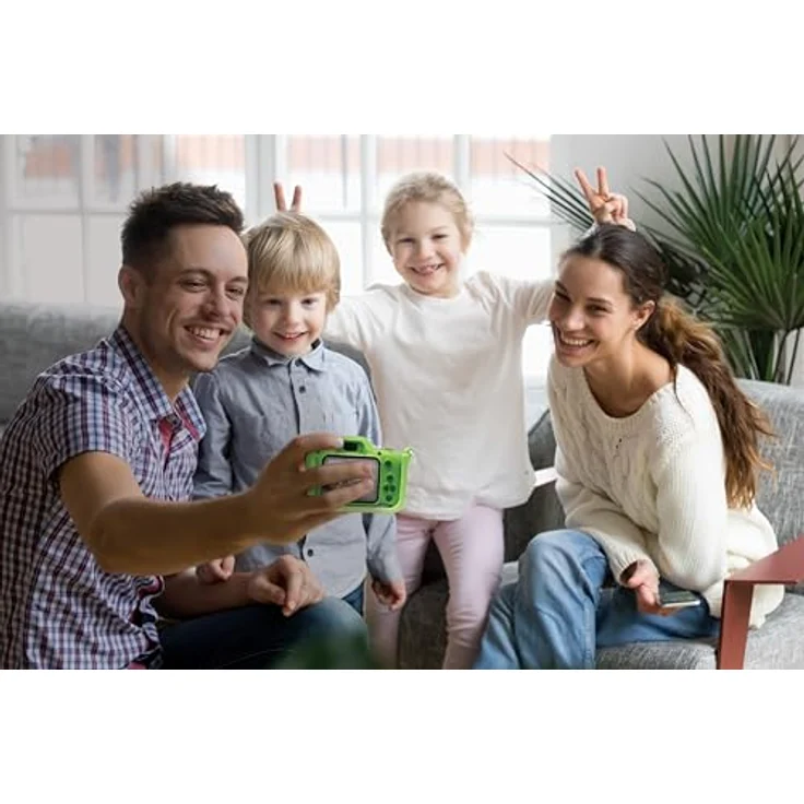 Lexibook DJ078DINO, 4-in-1 Kinderkamera im Dinosaurier-Design, mit variabler Bildauflösung bis 40M, Schutzgehäuse & MP3-Funktion, grün – Bild 6