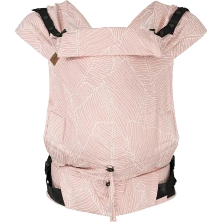 Hoppediz Babytrage Primeo, Vollschnallentrage ab Geburt (2,5 kg), Bauch- und Rückentrage aus 100 % Bio-Baumwolle, einheitsgröße bis 165 cm – Bild 1