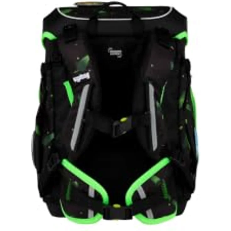 ergobag cubo light Schulranzen-Set Übärholspur, 21 Liter Volumen, regulierbare Schulterträger, wasserabweisendes Material, inkl. Sportbeutel – Bild 4
