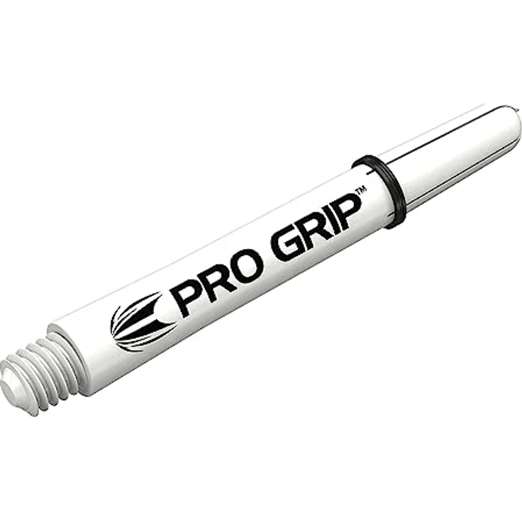 Target Darts Pro Grip Dartschäfte Kurt, 3 x Sätze in Weiß, 9 Dartschäfte insgesamt, maximale Fluggriffigkeit und Flexibilität – Bild 2
