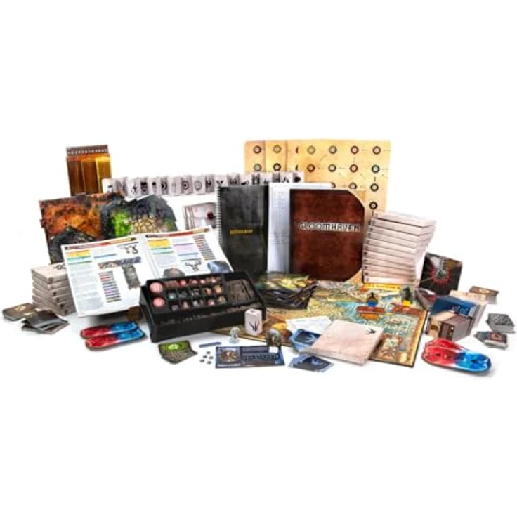 Cephalofair Games Gloomhaven 2nd Edition, Brettspiel mit überarbeiteten Söldnerklassen, neuen Szenarien und aktualisierten Miniaturen, Englisch – Bild 3