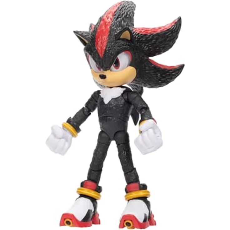 Sonic The Hedgehog Sonic 3 Movie 12,7 cm Actionfigur Shadow, hohe Qualität, ideales Geschenk für Spiel und Phantasie – Bild 5