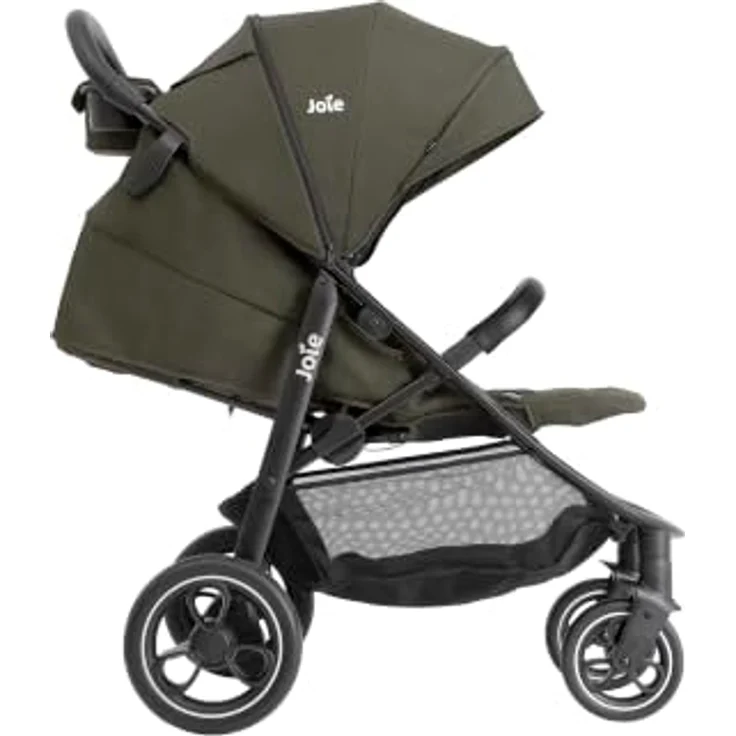 Joie Litetrax Pro Buggy, kompakter Sportwagen mit pannensicheren Schaumstoffreifen und Flex-Komfort-Federung, Sage – Bild 4
