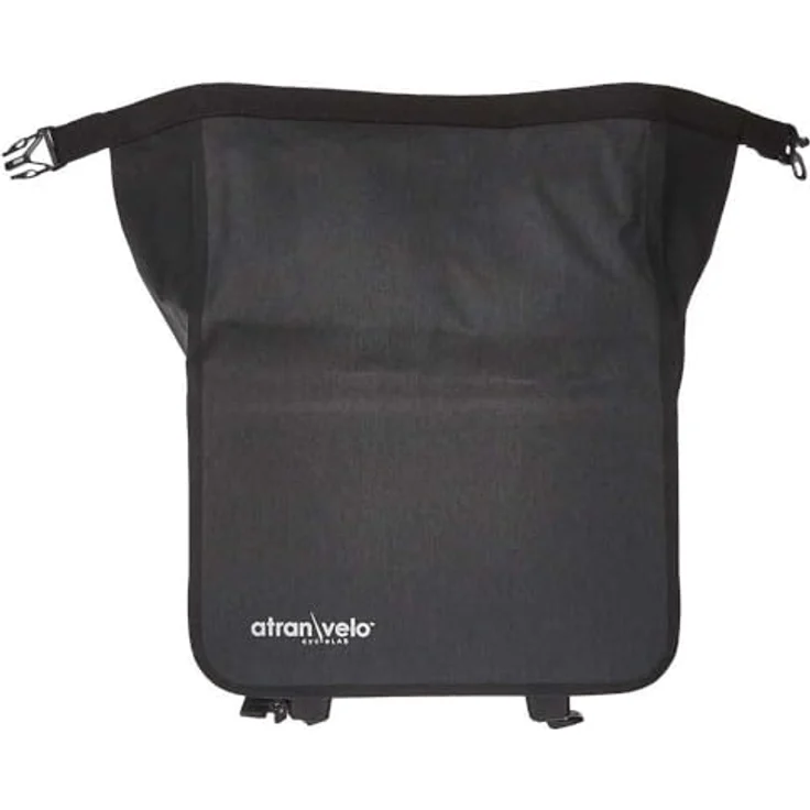 Atran Velo Unisex – Erwachsene Atranvelo Travel Fahrradkorb, Schwarz, 1size – Bild 5