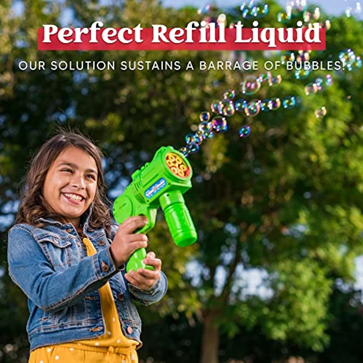 2x0. 95L Concentrated Seifenblasenflüssigkeit (bis zu 19 L) Seifenblasen Nachfüllflasche für Mischung der Riesenseifenblasen und Normale Seifenblase für Seifenblasenmaschine Seifenblasenpistole – Bild 5