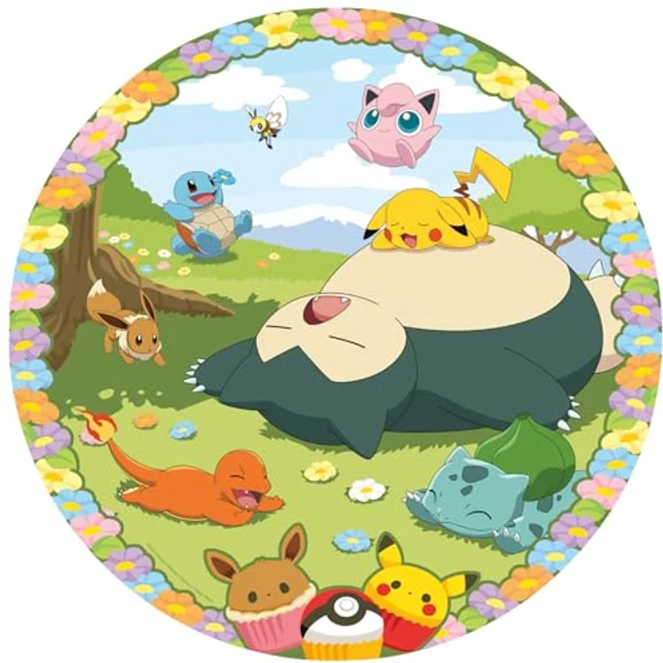 Ravensburger Puzzle 12001131 - Blumige Pokémon - 500 Teile Puzzle für Erwachsene und Kinder ab 12 Jahren, Pokémon Puzzle, Pokémon Geschenke – Bild 1