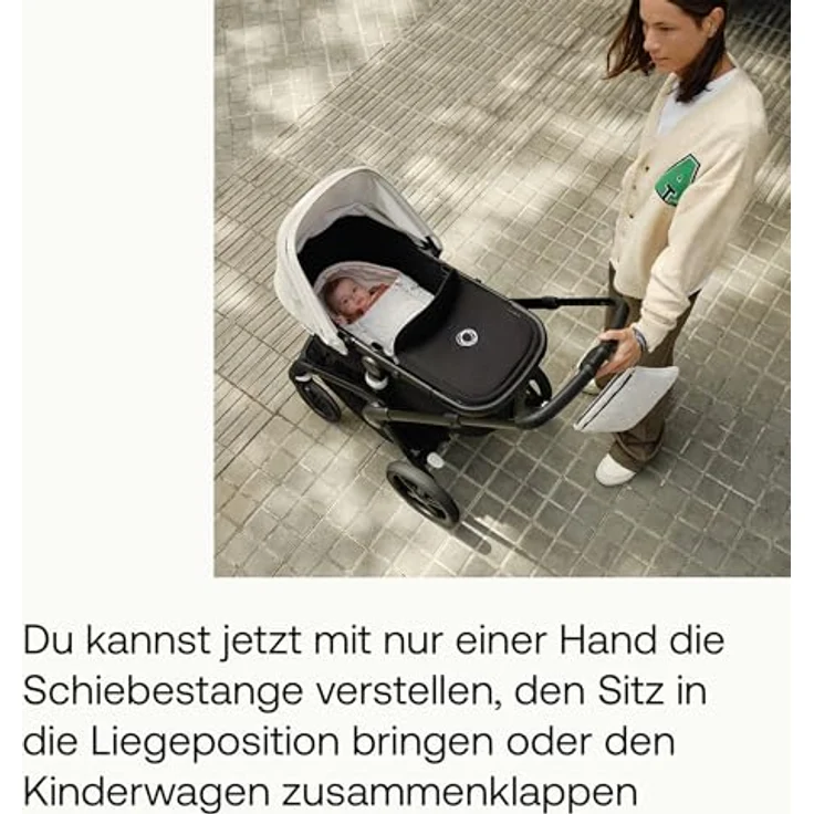 Bugaboo Fox 5 Kinderwagen 2-in-1 - Black / Forest Green Grün dunkel – Bild 4