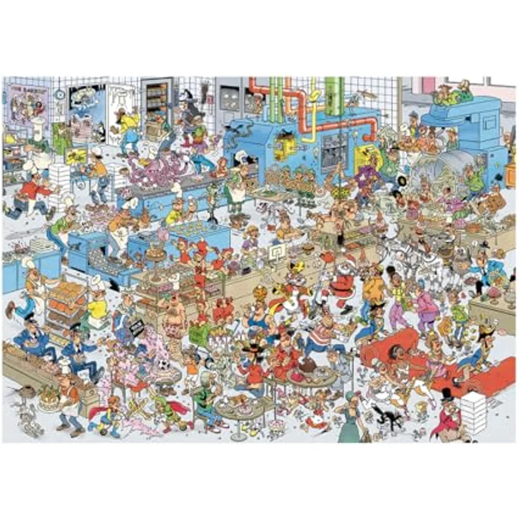 Jumbo 1110100311 Die Bäckerei 2000 Pieces Puzzlespiel, Mehrfarbig – Bild 2