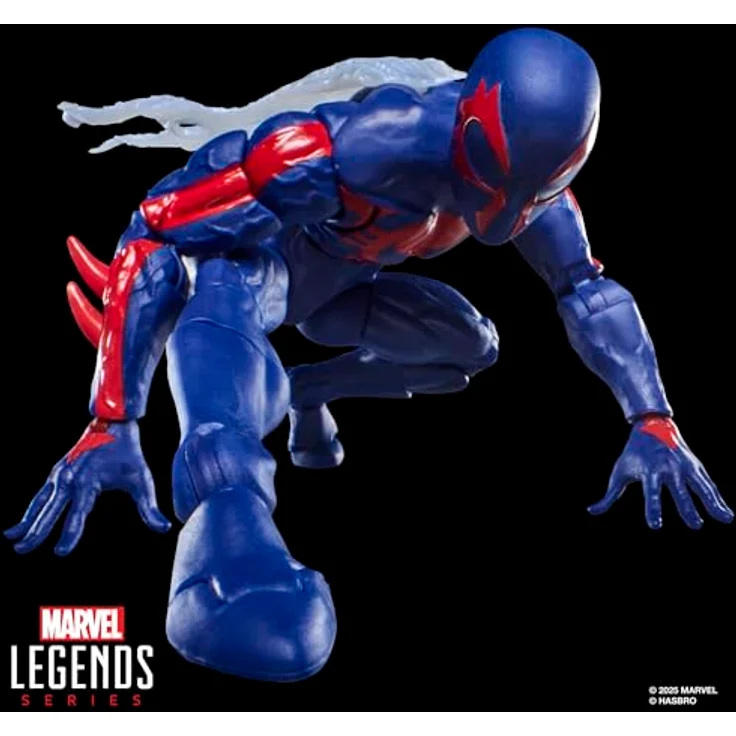Hasbro Marvel Legends Series Spider-Man 2099, Retro Comics Action-Figur mit 4 Accessoires, Skala 15 cm – Bild 3