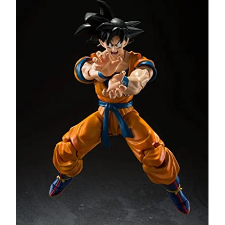 TAMASHII NATIONS BANDAI Spirits(バンダイ スピリッツ) S. H. Figuarts Dragon Ball Super Son Goku Super Hero vorbemalte Actionfigur – Bild 5