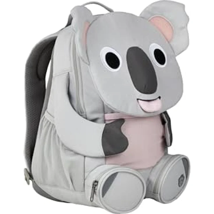 Affenzahn Großer Freund Kindergartenrucksack, funktional 8L, höhenverstellbarer Brustgurt, reflektierende Details – Bild 2