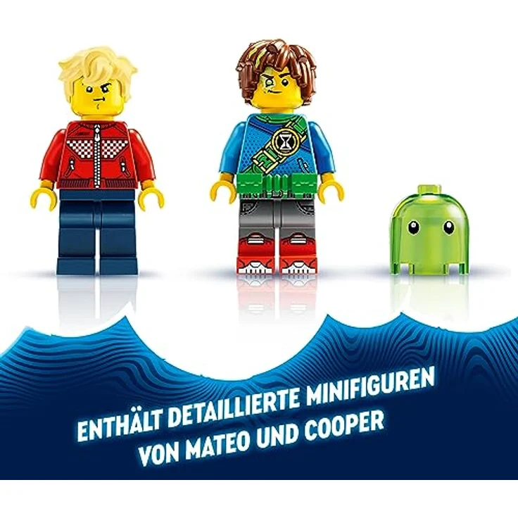 LEGO 71455 DREAMZzz der Albwärter, Monster-Figuren Set, verwandle Z-Blob in EIN Miniflugzeug oder Hoverbike, mit 2 Minifiguren aus der TV-Show, Spielzeug für Kinder ab 7 Jahren – Bild 4