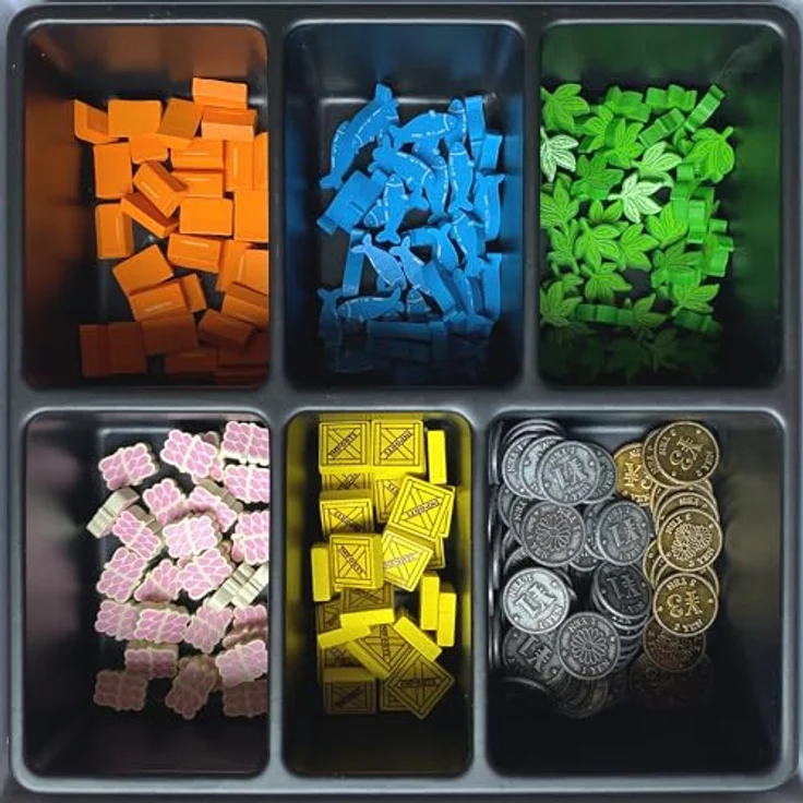 Synapses Games YOK02ML Premium Tokens, Mehrfarbig - Attraktive Spiel-Accessoires für Yokohama-Enthusiasten und Sammler – Bild 5