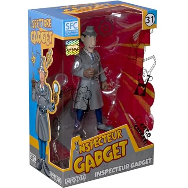 ABYstyle ST Inspektor Gadget, PVC-Sammelfigur aus der Super Figure Collection, 17 cm, limitiert – Bild 7