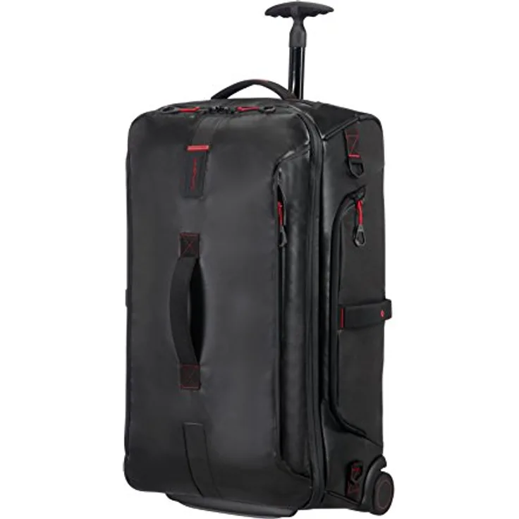 Samsonite- Paradiver light - Reisetasche mit Rollen, 67 cm, 74.5L, Schwarz