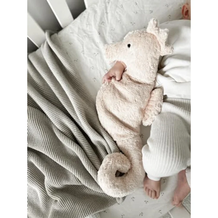 Kuscheltier Seepferdchen, klein (42cm) für Kinder ab 2 Monaten mit Wärmekissen – Bild 2