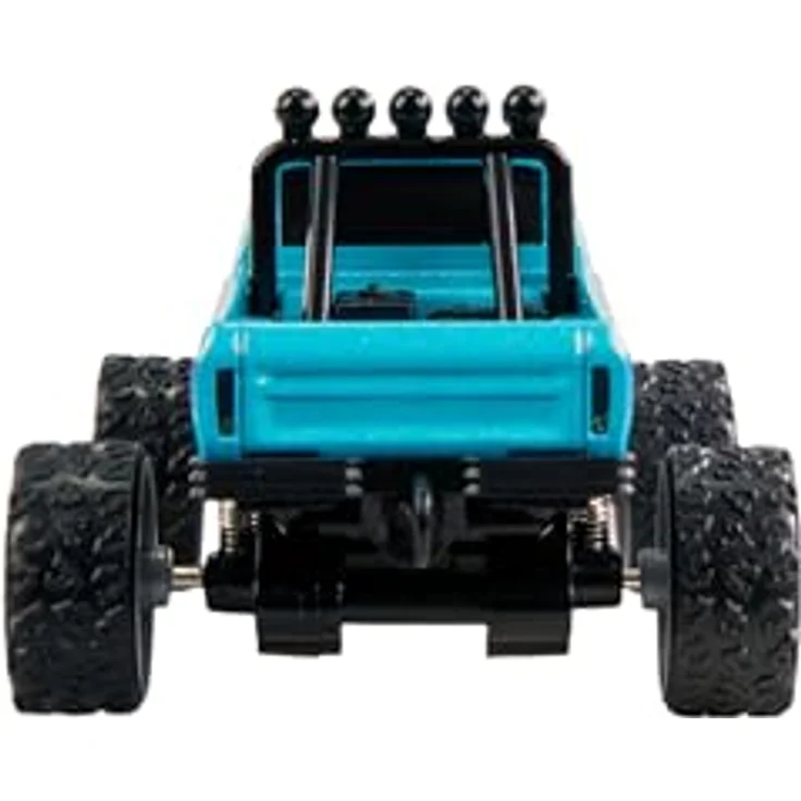 Amewi RC-Monstertruck Die Cast 1:64 RTR, blau, mit 3 Geschwindigkeitsstufen, kinderfreundlicher Tempomat-Funktion und LED-Beleuchtung – Bild 5
