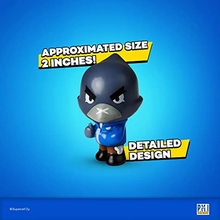 Brawl Stars BRW2010 Collectible Figure, Multi-Colored, 1 Stück, zufällige Auswahl – Bild 10