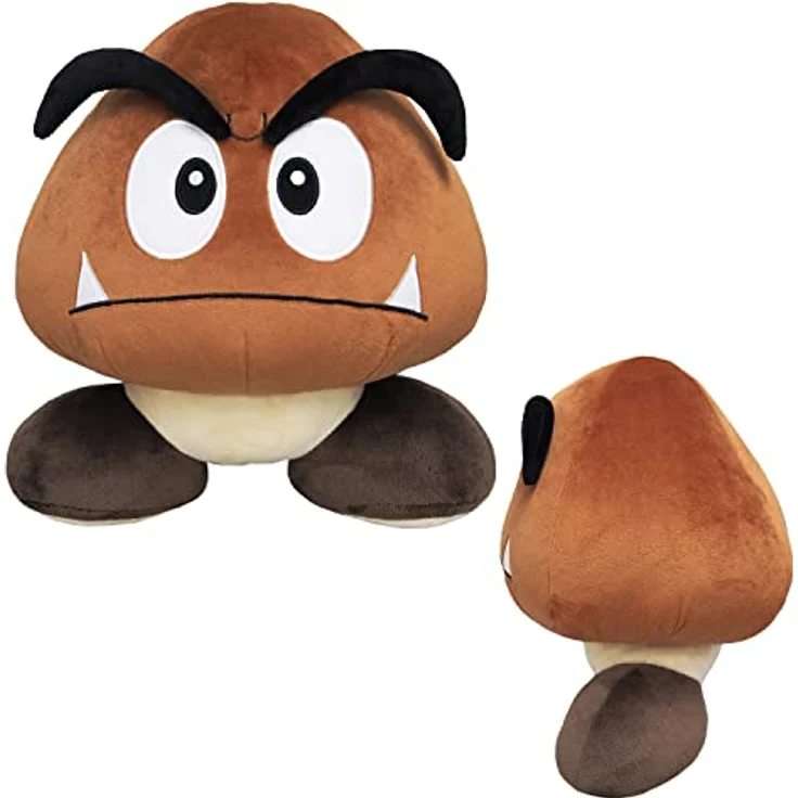 Together Plus Nintendo Together+ Plüschtier Super Mario Goomba, 30 cm, offizielle Lizenz, hochwertige Materialien, ideal für Fans und Sammler – Bild 4