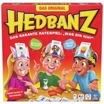Spin Master Games Hedbanz Neuauflage (2025), das rasante Ratespiel für 2-6 Spieler*Innen ab 6 Jahren mit 6 individuellen Stirnbändern und 70 Bildkarten