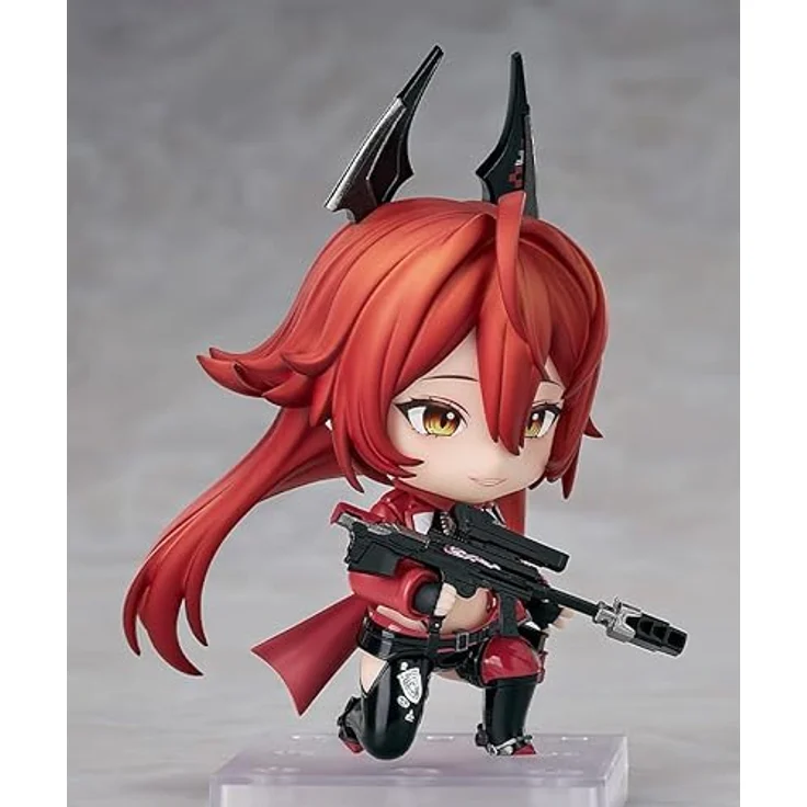 Good Smile Company Nendoroid Goddess of Victory: Nikke Actionfigur Red Hood, 10 cm mit wechselbaren Gesichtsteilen und Zubehörteilen für verschiedene Posen – Bild 3