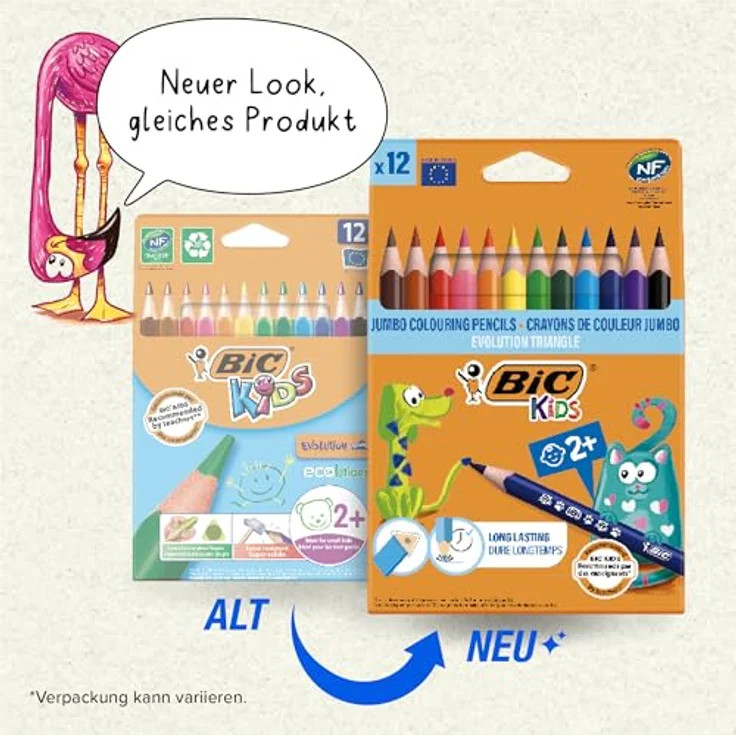 BIC Kids Evolution Triangle Mehrfarben 12 Stück(e) – Bild 4