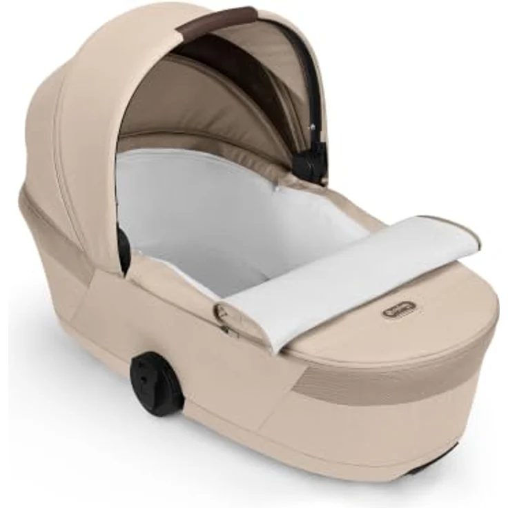 Cybex Balios S Lux Kinderwagen mit faltbarer Babywanne, komfortabel und kompakt, Almond Beige – Bild 6